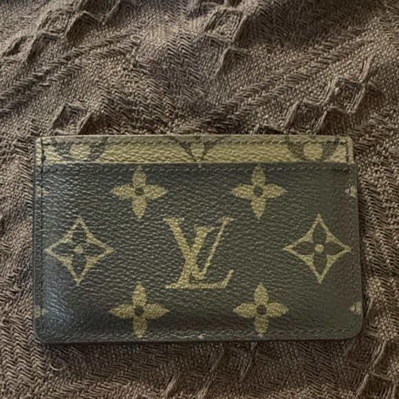 Louis Vuitton Monogram Card Holder in Brown and Black - Picture 3 of 3